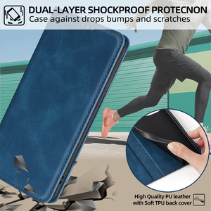 红米A3 A2 A1 9C 9A 9 Prim9T Dropshipping豪华手机套注9 Pro 9S 9T带磁性软皮支架外壳 - Product Image 4