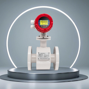 เครื่องวัดการไหลของน้ำเสีย DN65แบบบูรณาการแบบปกติที่มีการบุ PTFE DN50อัจฉริยะน้ำมันแม่เหล็กไฟฟ้าขนาดกลาง - Product Image 5