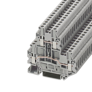 Conector de bloque de terminales de carril Din UTTB 3044636 de doble capa 2,5 Phoenix Contact - Product Image 1