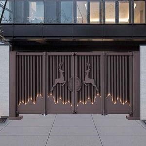 Tự động hóa cho cổng đường lái xe cho nhà ở tự động lớn nhà cửa trượt treo cổng bifolding - Product Image 1