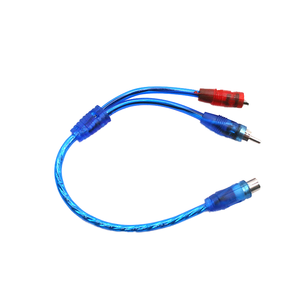 Trending <strong>RCA</strong> <strong>Splitter</strong> Adapter Cable Copper One Female Two Male One Male Two Female <strong>Splitter</strong> Audio Cable for Car