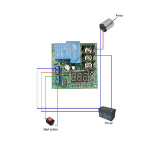 Taidacent สวิตช์รีเลย์เปิดปิด30A 12V 24V สวิตช์รีเลย์3หลักตั้งเวลาไฟฟ้ารีเลย์โมดูลรีเลย์รีเลย์หน่วงเวลาทริกเกอร์ดิจิตอล - Product Image 3