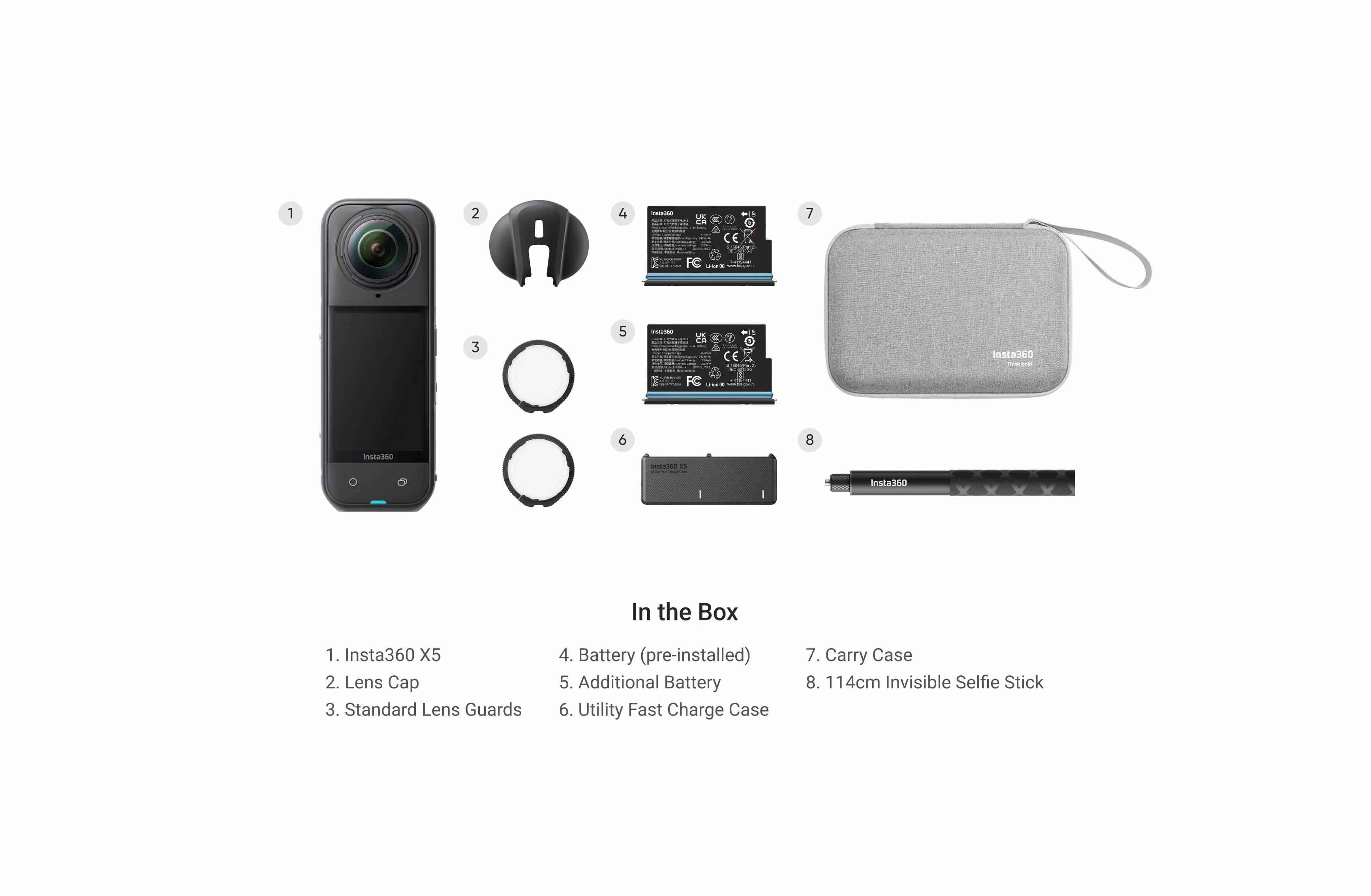 Ensemble Essentiel Insta360 X5