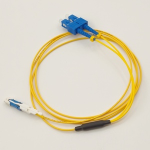 SC 2.0 Duplex Singlemode Fiber optik yama kablosu CS/UPC SC/UPC Fiber kablo için 9/125mm SM SM Fiber kablo CS - Product Image 2