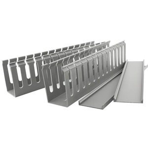 Electrical Plastic Busbar <strong>Trunking</strong> Closed Slot Cabling Routing Pvc Insulated Cable Duct Pvc Plastic <strong>Trunking</strong> - Product Image 3