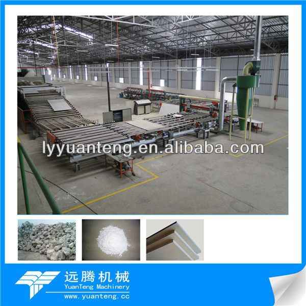 Plaster Making Production Line From China