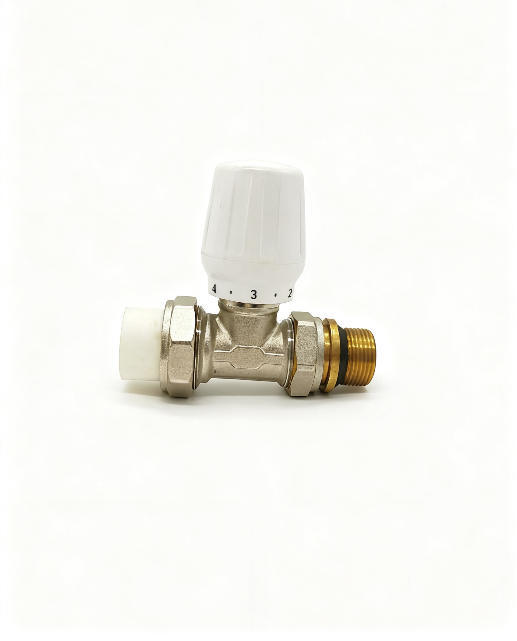Vanne thermostatique droite DN20 pour radiateur