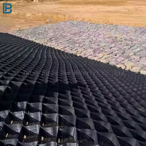 الخواص الهندسية Hdpe geocel للخلايا الجيولوجية لبناء تثبيت جدران الحفاظ على التربة - Product Image 3