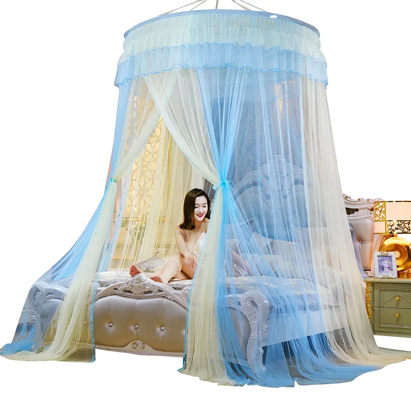 Heißer Verkauf Hohe Qualität Zu Hause Dekoration Elegante Prinzessin Anti Moskito Dome Top Bett Schlafen Moskito Net