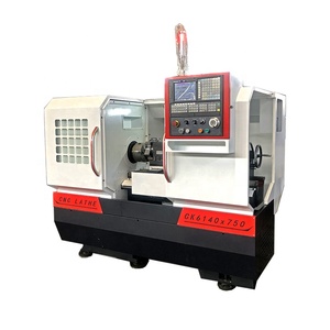 Torno automático personalizado CK6140 de alta precisión, cama plana horizontal pequeña, procesamiento de metales de servicio medio GSK multifuncional individual - Product Image 1