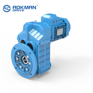 高扭矩变速箱F系列空心输出轴低速平行轴减速器 - Product Image 3