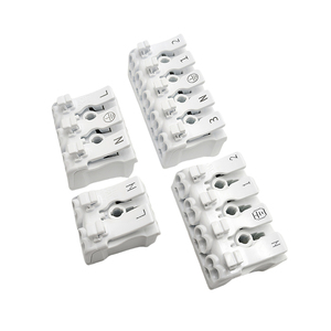 P02-2 Quick <strong>Connect</strong> 2-Pole <strong>Spring</strong> Push-in Type <strong>Terminal</strong> <strong>Block</strong> Wire Connector Mini <strong>Terminal</strong> Quick Connector - Product Image 3