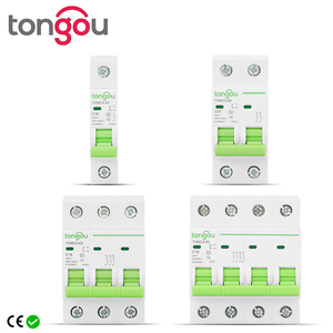 TONGOU TOMC3-63 AC CカーブMCB電気ミニ回路ブレーカーオーバーロードプロテクター - Product Image 1