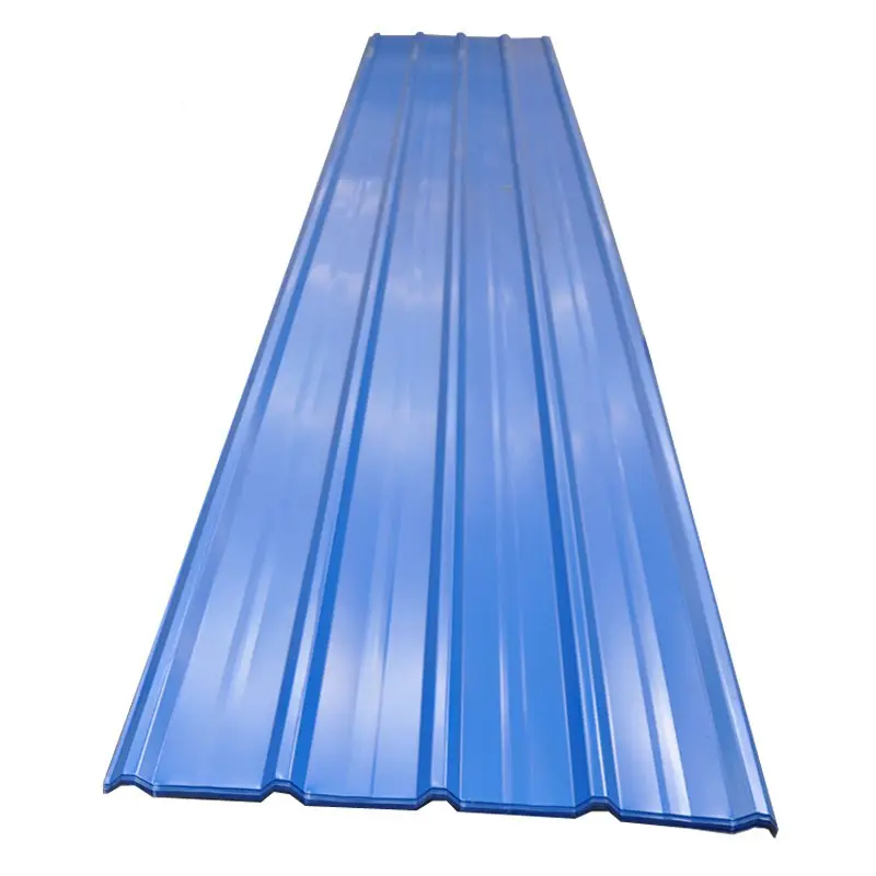 Galvanized Colour Coated Corrugated Steel Roofing Sheet Metal Tin