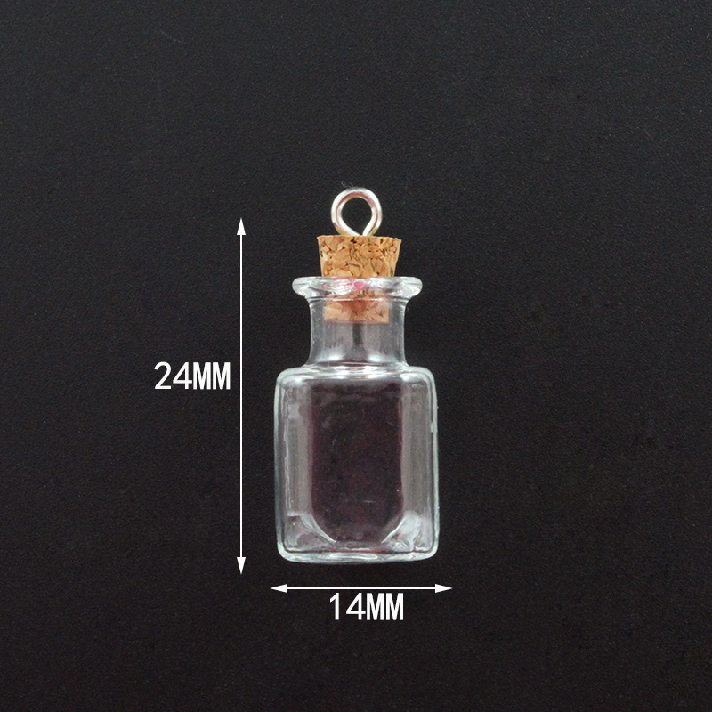 Square shape+cork+hook