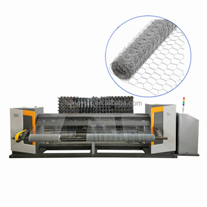 China Fully <strong>Automatic</strong> Chicken Cage <strong>Hexagonal</strong> <strong>Wire</strong> <strong>Net</strong> Mesh Making <strong>Machine</strong> for Gabion Box Cage - Product Image 2