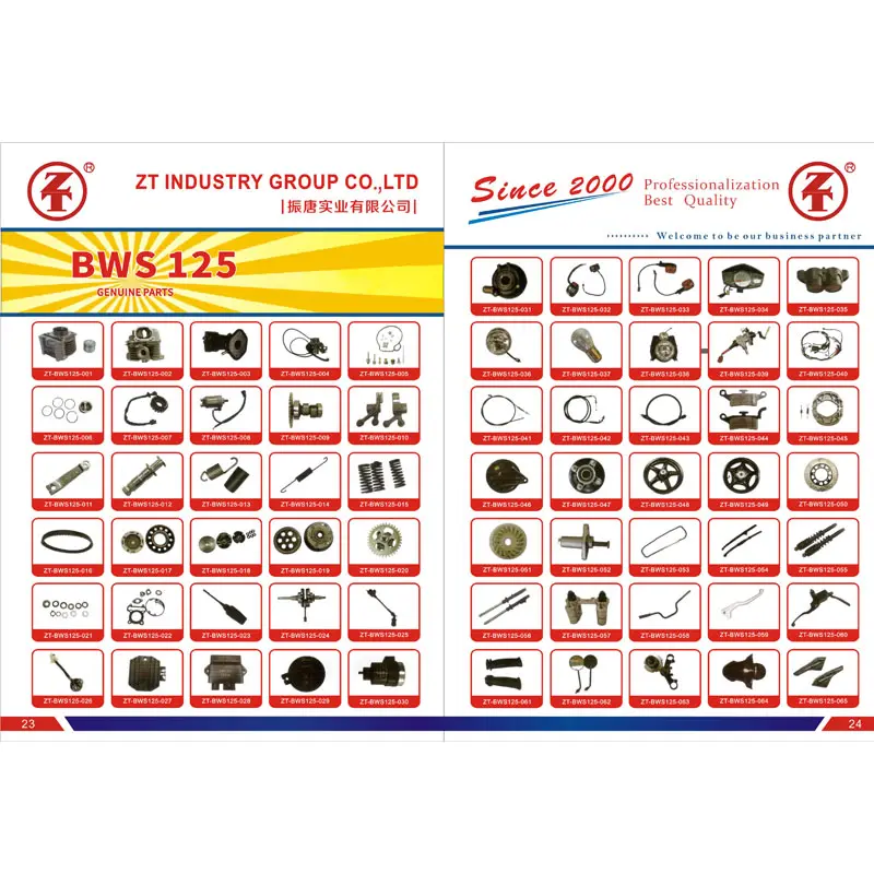 Запасные части для мотоциклов BWS125