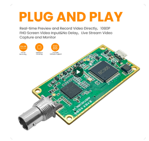 CVBS to USB Capture Converter 1080P 60fps Capture AHD CVI TVI to USB UVC CVBS2UVC H264&amp;<strong>MJPEG</strong> Two Streams <strong>Encoder</strong>(Board) - Product Image 2