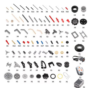 520pcs 9686 STEM <strong>Technical</strong> Parts Multi Technology <strong>Program</strong> RC Educational Student Building Blocks Compatible Legoeds Wedo Bricks - Product Image 3