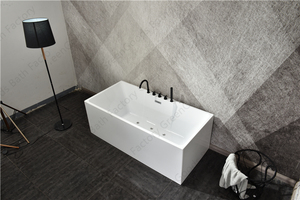 Bồn Tắm Hình Chữ Nhật Ngâm Acrylic Whirlpool Tự Do <span class=keywords><strong>SSWW</strong></span> - Product Image 3