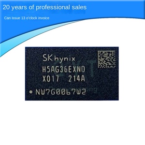 H5AG36EXNDX017N FBGA96 1 جيجابايت PC3200 DDR4 رقاقة ذاكرة هايكس IC QYT CN/GUA - Product Image 2