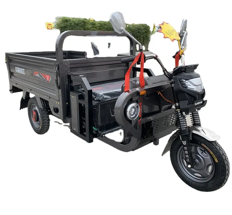 効率的な農作業と配送のための強力な電気貨物自転車と三輪車エクスプレス貨物輸送電気