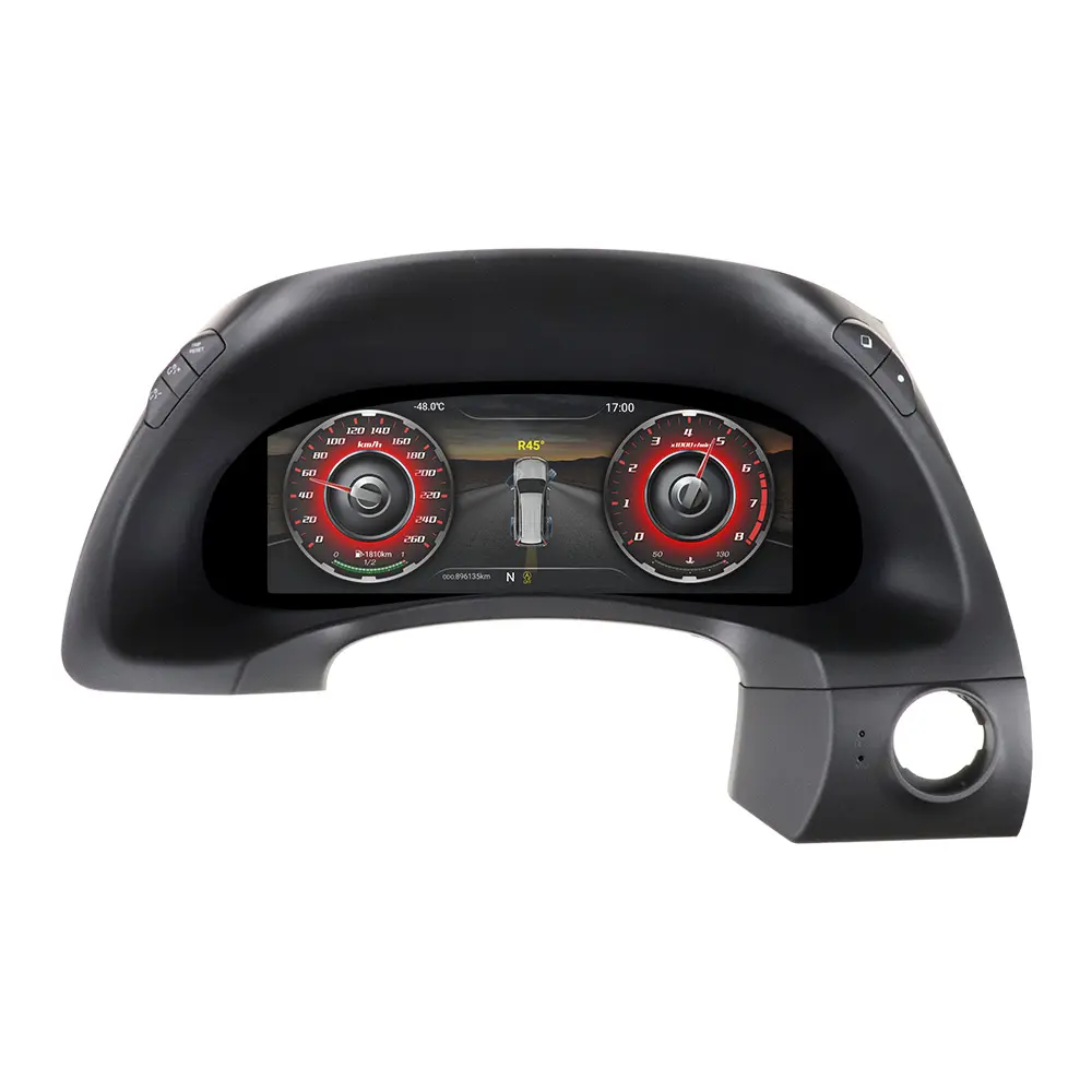 12.3 "écran LCD Auto mètre Instrument Cockpit affichage pour Nissan Y62 2006 + patrouille tableau de bord tableau de bord numérique