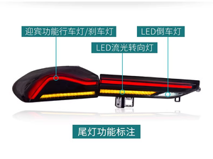 ชุดไฟท้าย1คู่สำหรับ BMW X6 G06 X6M F96 2020-2023 LED สัญญาณไฟเลี้ยว LED สัญญาณไดนามิก LED - Product Image 4