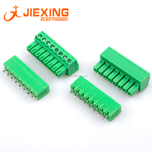 KF2EDG 3.81MM Curved Straight Pin <strong>Socket</strong> Pcb <strong>Plug</strong>-in <strong>Terminal</strong> <strong>Block</strong> 2/3/4/5/6/7/8/9/10/12/14/16P - Product Image 3
