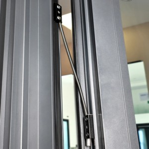 Aluminium fenster entwirft doppelt verglaste Fenster Standard horizontale Schiebefenster Fenster rahmen - Product Image 5