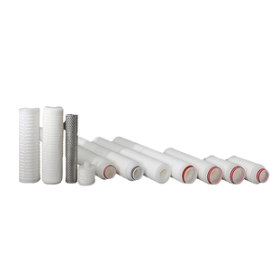 Ev ticari kullanım için yüksek verimli filtrasyon ile 5 inç pileli PP membran kartuş filtreleri 0.1/0.2 mikron su filtresi - Product Image 2