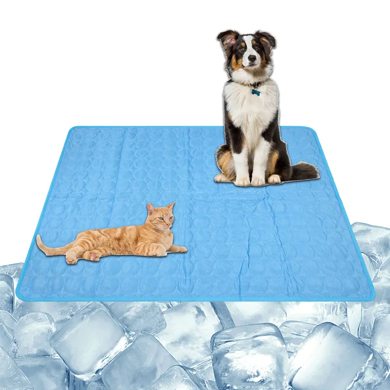 Famicheer BSCI Extra Large XXL Husky Green Pet Dog Crate Cooling Mat for Outside