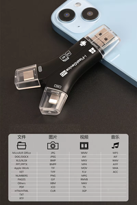Kostenlose Probe NEEXXT NK908 Dual Use Hoch geschwindigkeit übertragung 4-in-1-Multifunktionskartenleser für Mobiltelefon computer vom Typ C. - Product Image 5