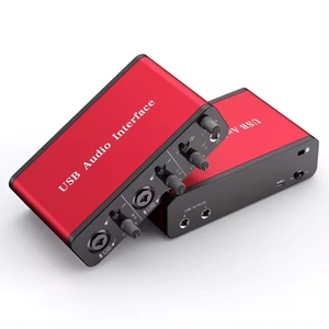 Nueva guitarra móvil PCB 24bit/192kHz frecuencia de muestreo M pista de audio doble universal home studio grabación tarjeta de sonido interfaz de audio - Product Image 1