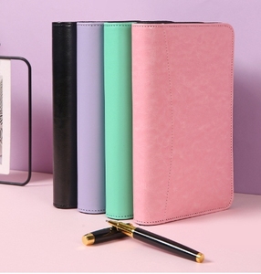Borsa a cerniera all'ingrosso con calcolatrice multi-funzione blocco note per notebook LOGO stampato - Product Image 6