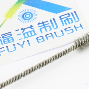 スチールワイヤー異なる直径ブラシ工業用供給ツイストワイヤーブラシ