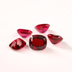 Stella di diamante rubino popolare taglio radiante gemma Fine di alta qualità rosa rosso rubino bellissimo rubino coltivato da laboratorio - Product Image 3