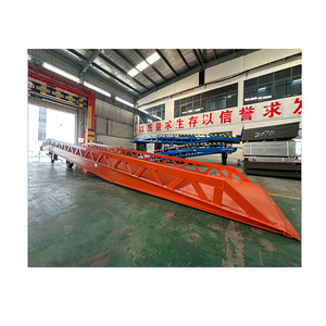 Gabelstapler mit Hub-, beweglicher Container lade plattform, Container entlade rampe zum Be-und Entladen - Product Image 1