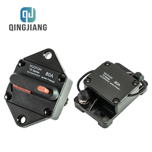 Carga de batería Aparts High Circuit Breakers 80a DC disyuntor tipos de reinicio manual