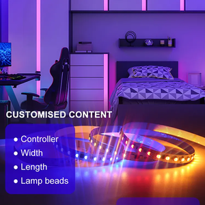 Striscia led rgb indirizzabile a bassa potenza ws2812b striscia led rgbw indirizzabile striscia led rgb indirizzabile intelligente 24v