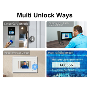 Precio del fabricante Sistema de intercomunicación 4,3 pulgadas Apartamento analógico Video Timbre Cámara con sistemas de control de acceso Videoportero - Product Image 4