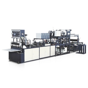 High Speed Bag Forming <strong>Automatic</strong> Non Woven Shopping Bag <strong>Making</strong> <strong>Machine</strong> for <strong>Handle</strong> ,T Shirt, Box Bag - Product Image 1