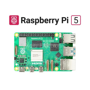 Kit scheda di sviluppo Raspberry Pi 5 originale con 2GB/4GB/8GB RAM Mini Computer a scheda singola