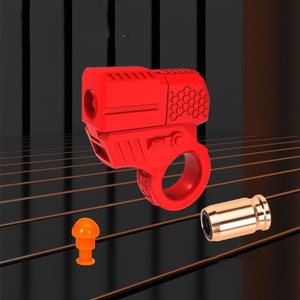 Sıkıştırmak rahat ajan altın el yüzük mermi yumuşak kurşun lansmanı Tech Boy mini 3D modeli tabanca oyuncak