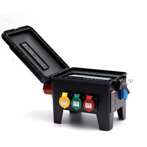 Caja de distribución de energía de salida de 6Ch para sistemas de audio Entrada principal Tablero de distribución eléctrico trifásico Fuentes de alimentación de gabinete eléctrico - Product Image 2
