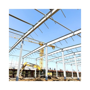 Estructura de construcción prefabricada edificio de construcción de acero diseño optimizado buena fachada uso duradero almacén de resistencia al viento - Product Image 3