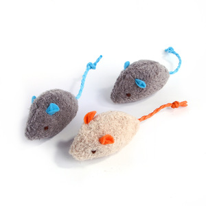Venta Popular Mini Juguetes Divertidos para gatos Ratón Felpa Atraer juguetes de peluche cinco colores Mascota gato masticar Hierba gatera Ratones Juguete - Product Image 6
