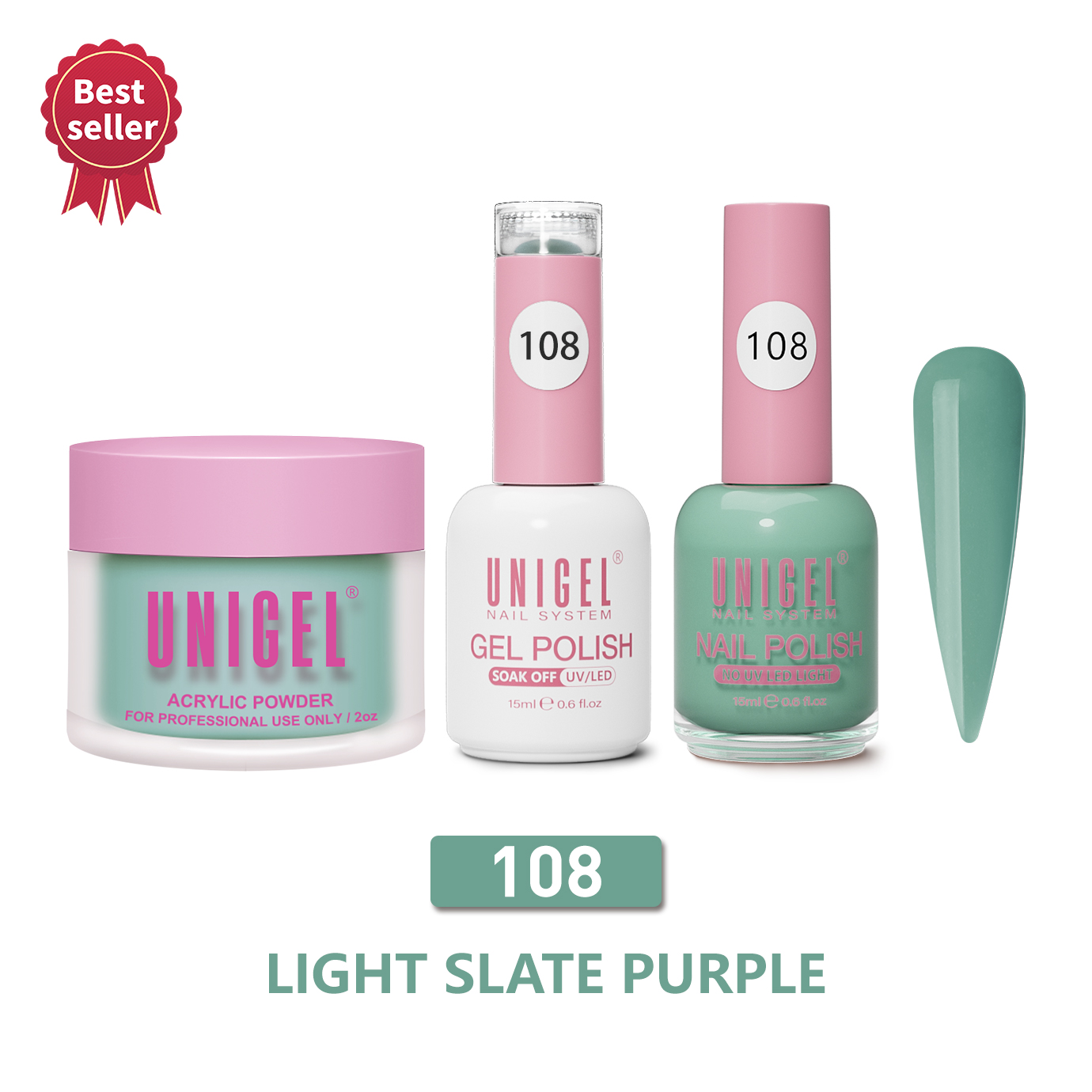 #108 LIGHT SLATE PURPLE