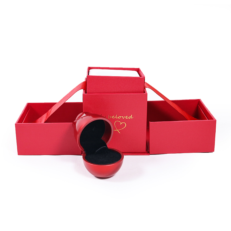 Plastic rose (Clamshell)