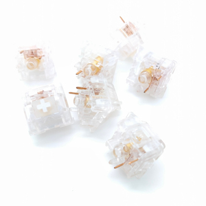 Tecsee Mix PC Housing With Sparkle UPE Stem Double Gold Spring 63.5g Mechanical <strong>Keyboard</strong> Switches for Desktop <strong>Computer</strong> Gamer - Product Image 2